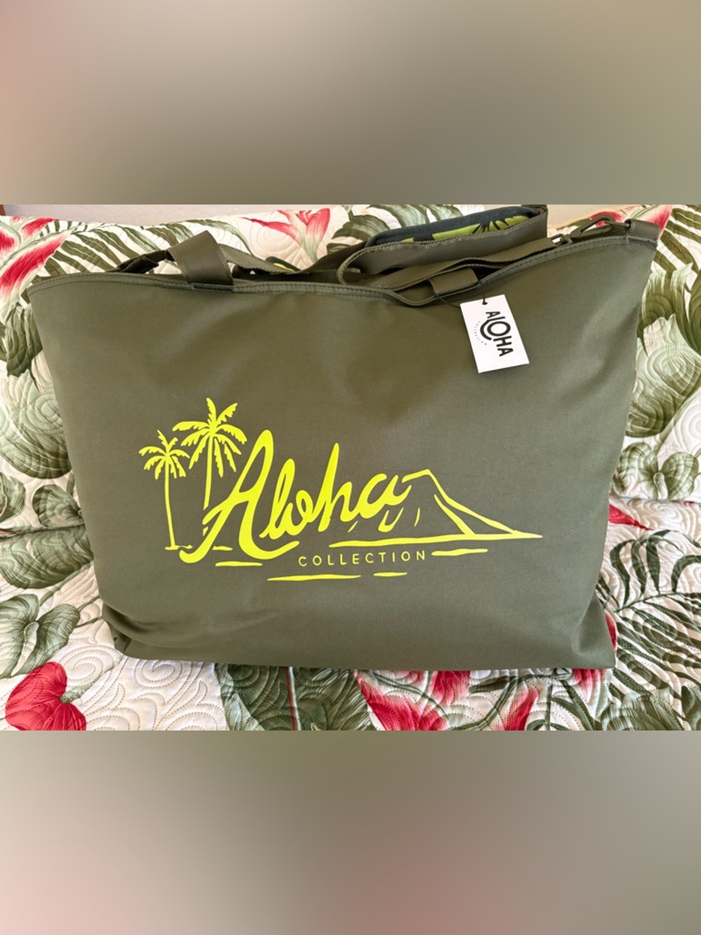 Aloha Collection Vintage Aloha Cooler Tote